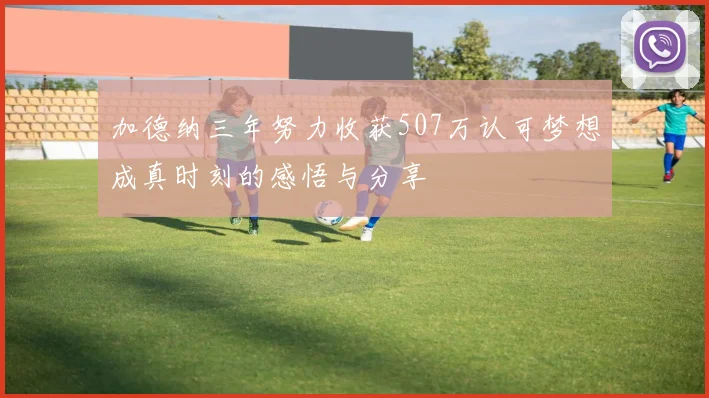 加德纳三年努力收获507万认可梦想成真时刻的感悟与分享